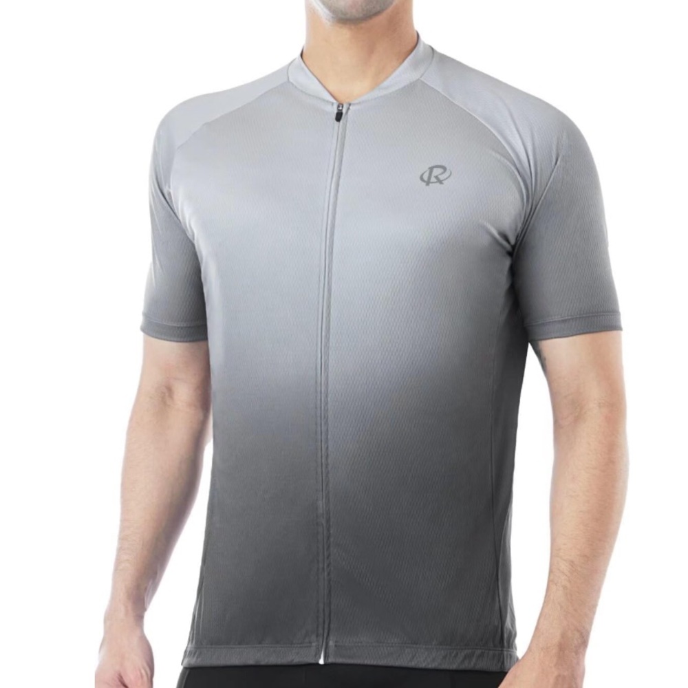 Cycling Jersey  Bike Shirt Gradient Color Pro Series with Zipped Rear Pocket